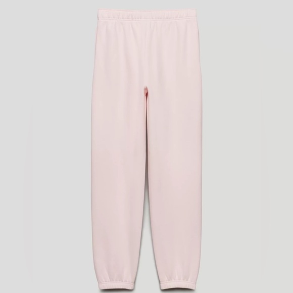 TNA Cozy AF Light Pink sweatpants large 💗 - Picture 1 of 6